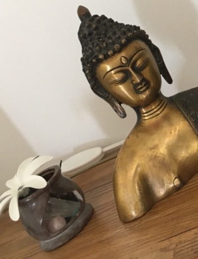 Budha with Frangipani - Amanese